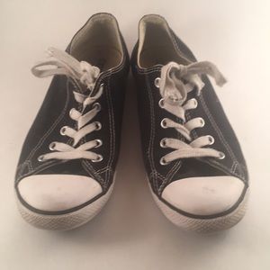 Converse Mini Sole Black Low Top Sneakers 7